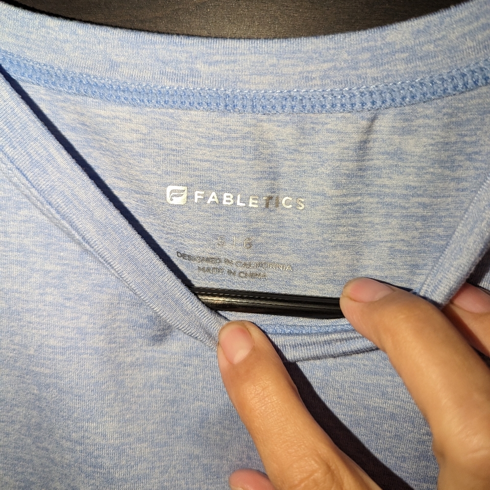 Fabletics EUC Wahoo tank heather Blue - Picture 3 of 5